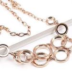 Jewellery Sets for Women Crystal Studded Necklace Jewellery set Bracelet with Earrings For Girls/Women