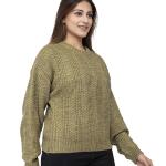 Women 100% Wool Pullover Sweater Regular Fit for Winter Wear | Full Sleeve | Stylish Sweater Crafted with Comfort Fit and Modern Clothing for Winter Wear