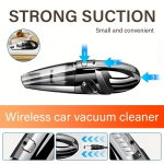 Portable wireless vacuum cleaner, multi-function car and home dual-use, USB charging, long battery life
