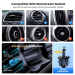 New Universal Car Bracket Gravity Auto Phone Holder Car Air Vent Clip Mount Mobile Phone Holder Cell Phone Stand For All Phones